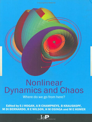 cover image of Nonlinear Dynamics and Chaos